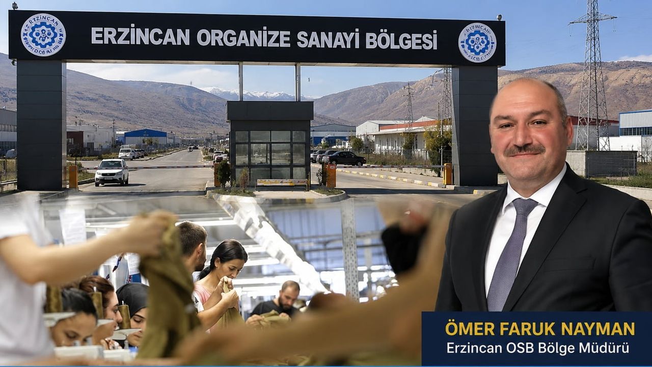 Erzincan OSB 86 fabrikayla 12 sektörde ekonomiye güç katıyor