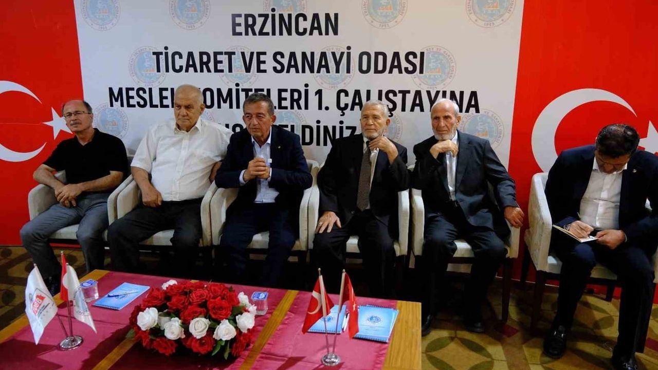 Erzincan TSO 13. grup çalıştayında sektörün sorunları ve iş birlikleri konuşuldu
