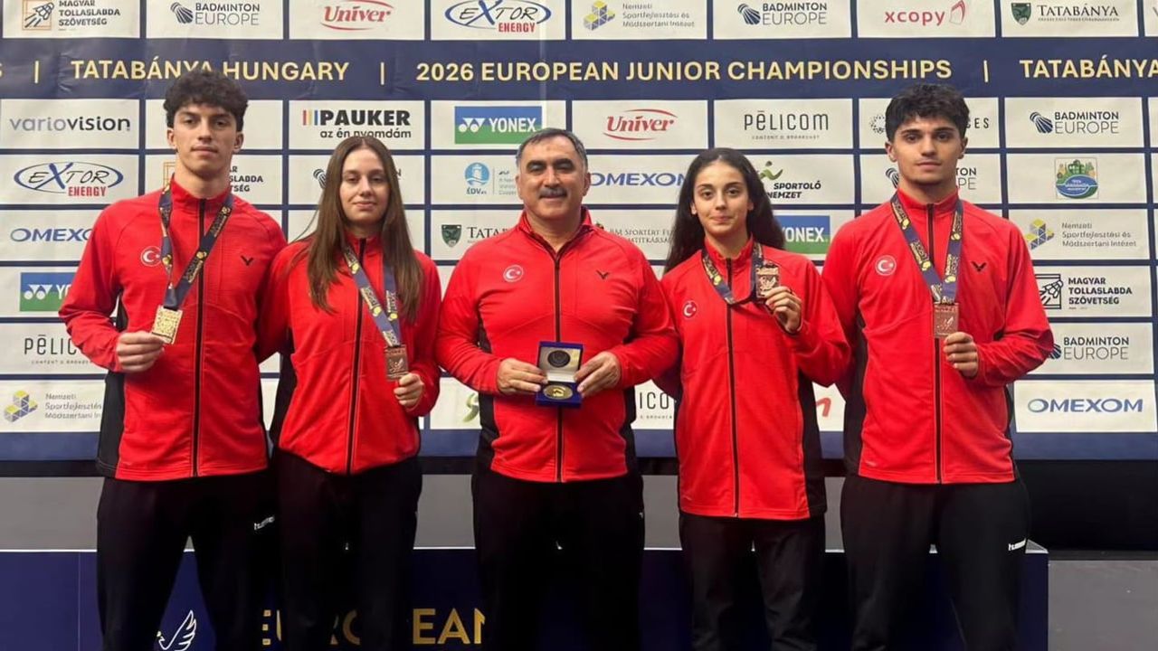erzincanlı sporcular millî takımın Avrupa üçüncüsünde pay sahibi oldu
