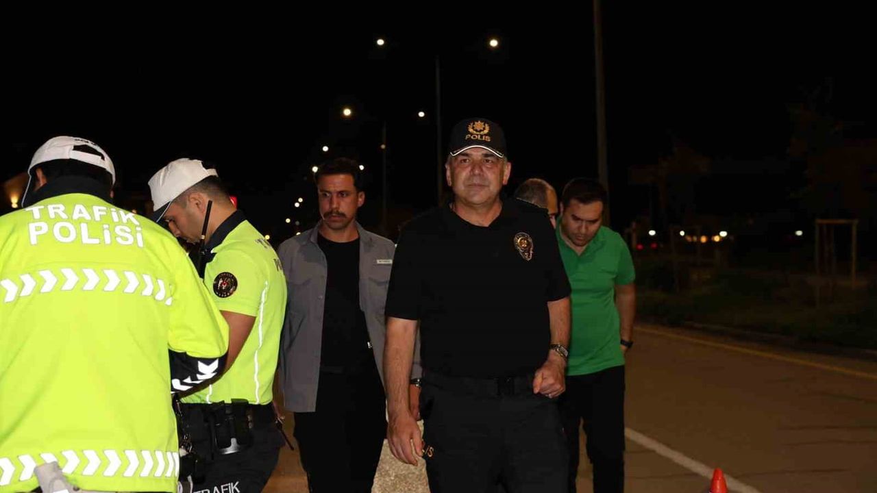 erzurum'da geniş kapsamlı asayiş denetimi sahada denetlendi