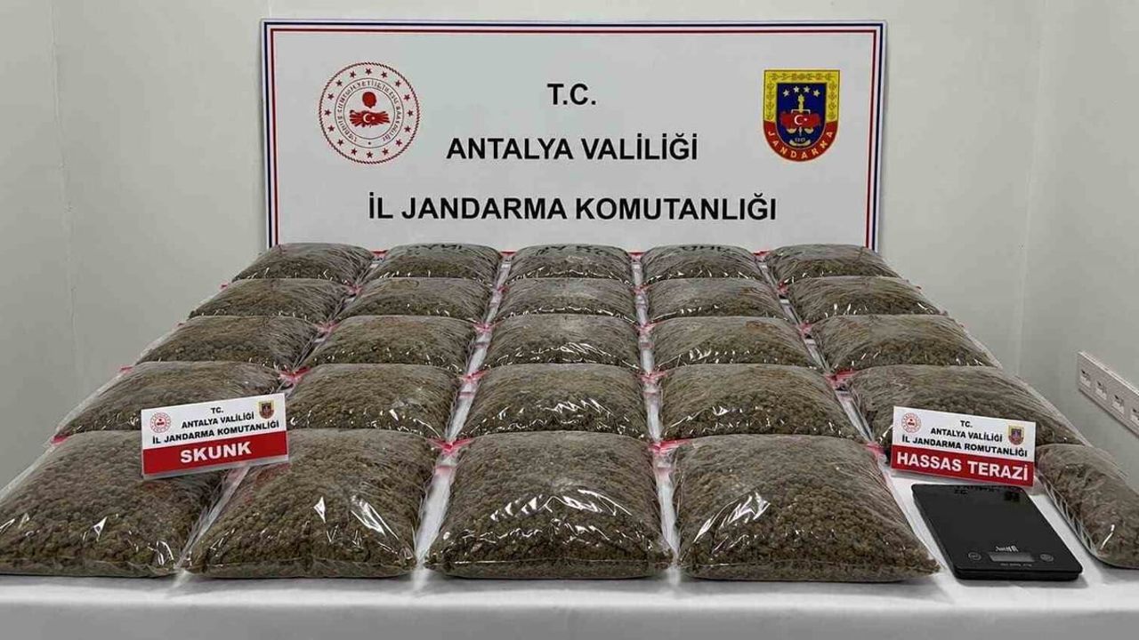Eş zamanlı operasyonda skunk ve metamfetaminle bağlantılı 13 şüpheli yakalandı