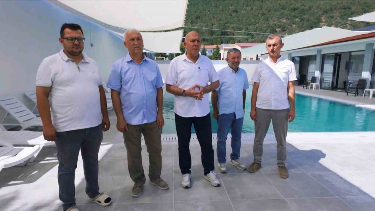 Esire termalde yeni soluk: yarı olimpik havuz Hisarcık’ta açıldı