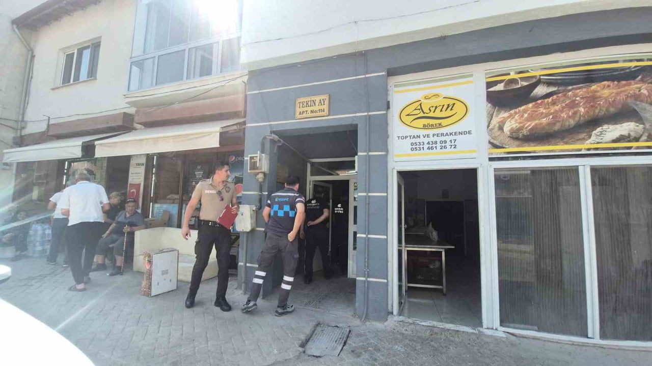 Eskişehirde unutulan ocak mahalleyi alarma geçirdi