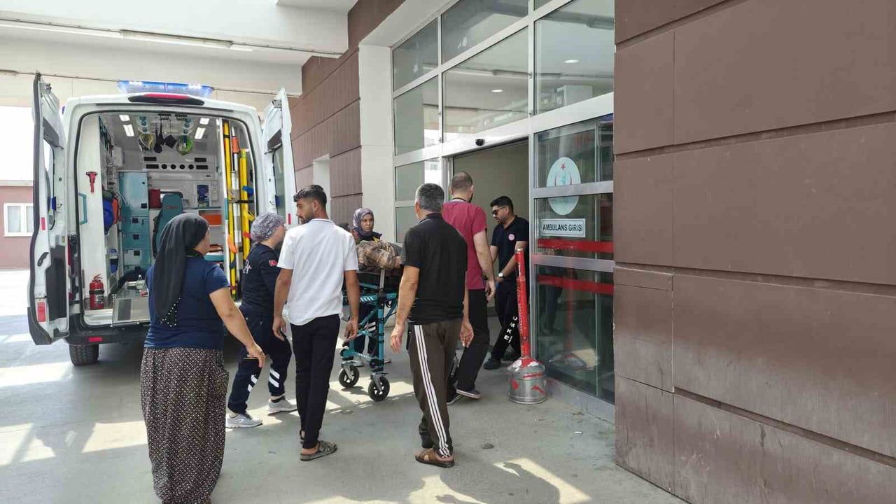 Ev merdivenleri kazaya neden oldu: Adıyaman'da bir kişi yaralandı
