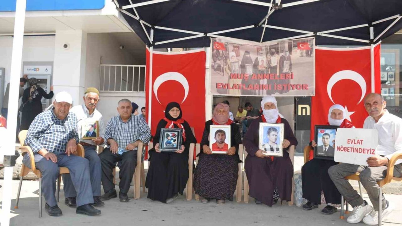 Evlat nöbetindeki ailelerden dağdaki çocuklara teslim çağrısı