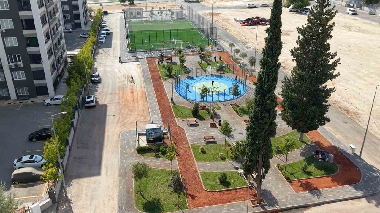 eydibaba mahallesine çok yönlü yeni park kazandırıldı