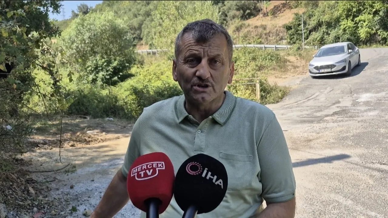 Eyüpsultan'da çıkmaz sokağa kamyonla atık döküldü, 20 aile etkilendi