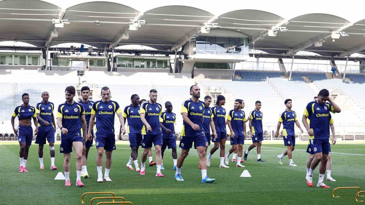 Fenerbahçe Sturm Graz önünde son prova yaptı