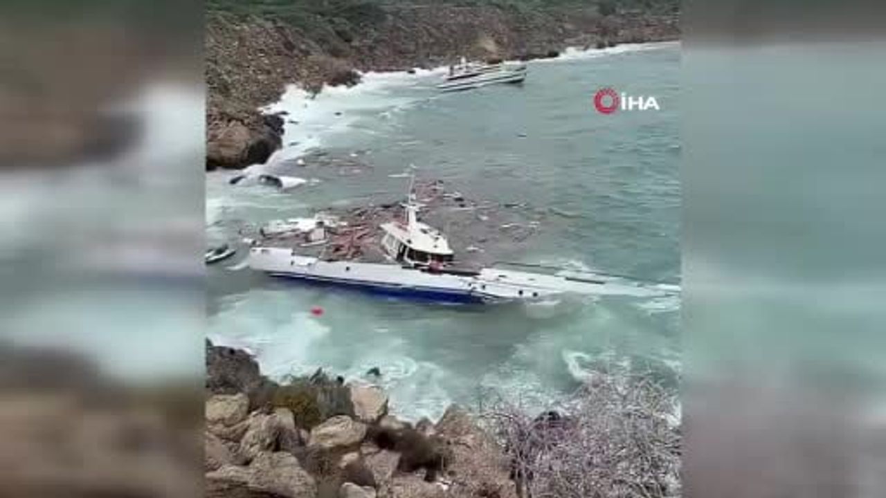 Fırtına Cape Greco açıklarında etkili oldu: yat kayalıklara çarptı, 76 yaşındaki iş adamı hayatını kaybetti
