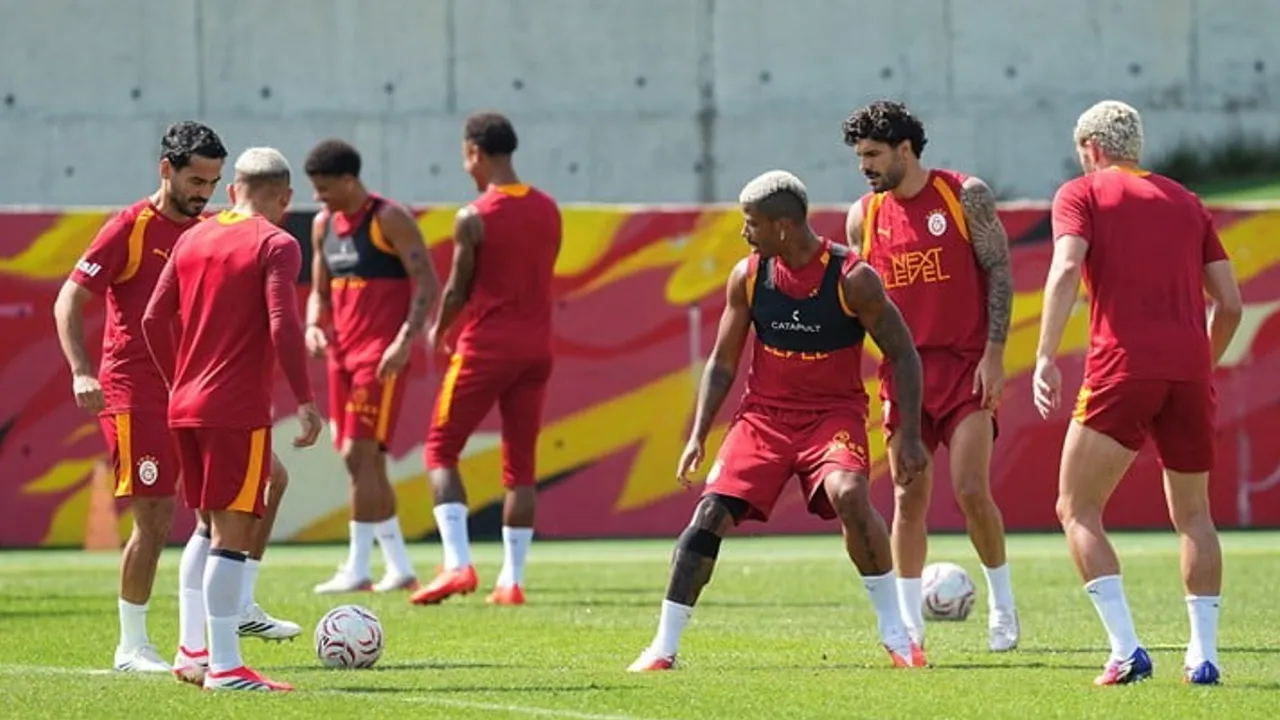 Galatasaray Göztepe maçına savunma ve hücum odaklı idmanla hazırlanıyor