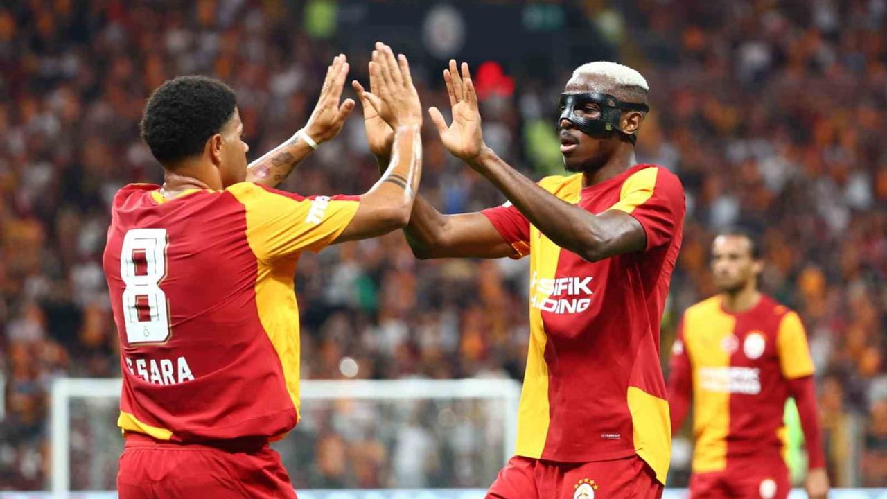 Galatasaray ilk hafta üstünlüğünü sürdürüyor: 10 sezonda 8 galibiyet