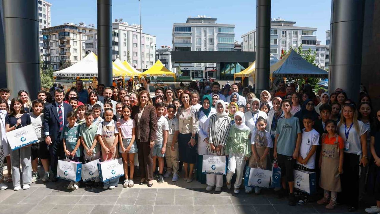 GASMEK olimpiyatları finalinde çocuklar yeteneklerini ve neşelerini paylaştı