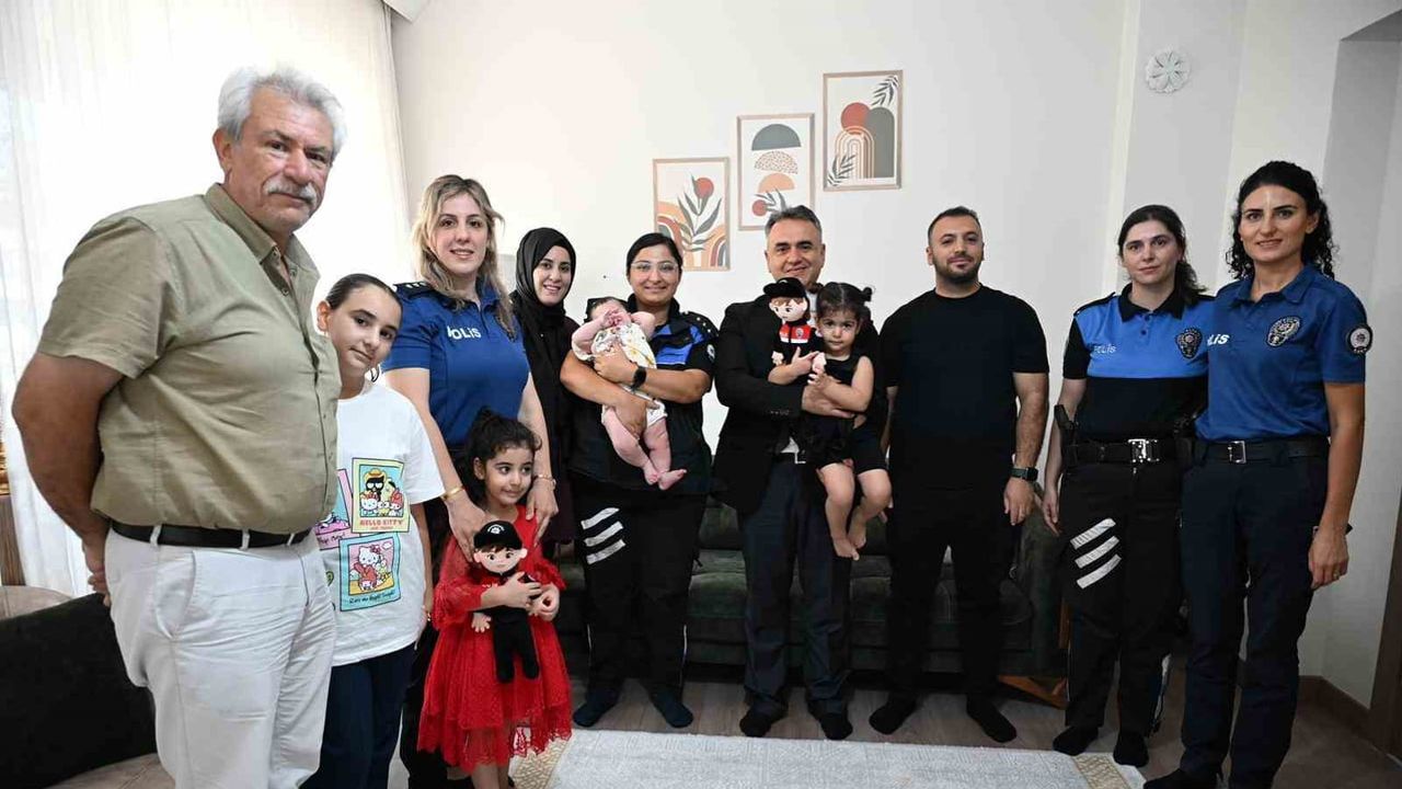 Gazi polisin ailesine vefa ziyareti: Karan'dan destek