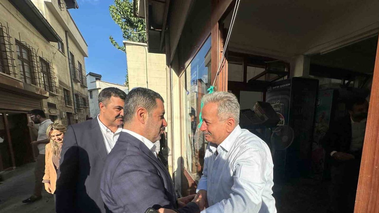 Gaziantep'in ticari ve sosyal nabzını tutan saha turu