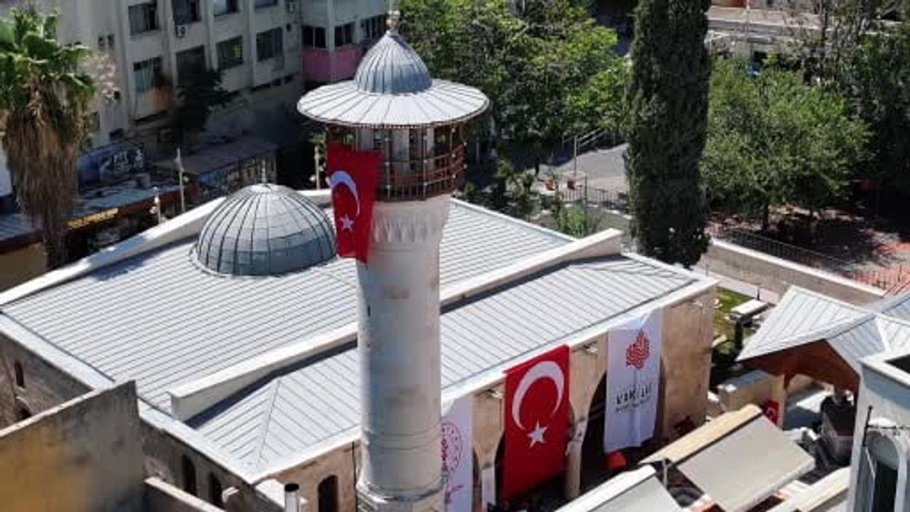 Gaziantep'te asırlık Ömeriye Camii aslına uygun restorasyonla yeniden ibadete açıldı