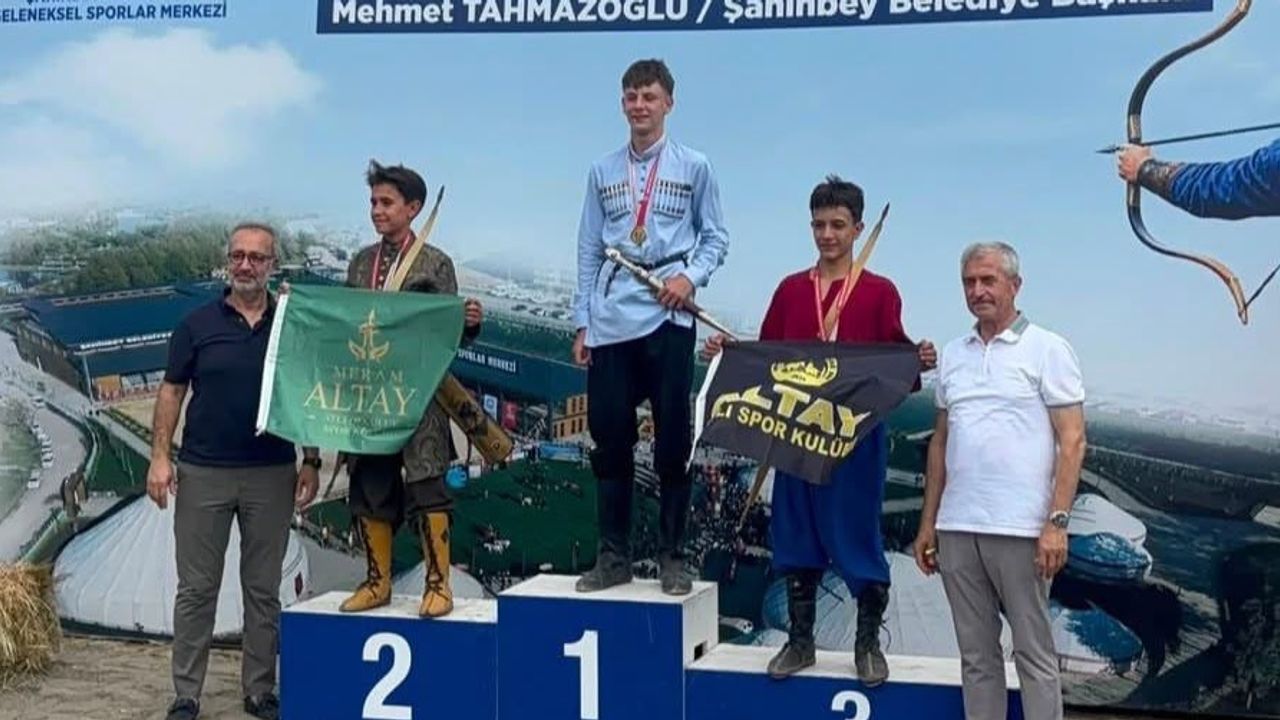 gaziantep’te atlı okçulukta elazığlı sporculardan üç altın