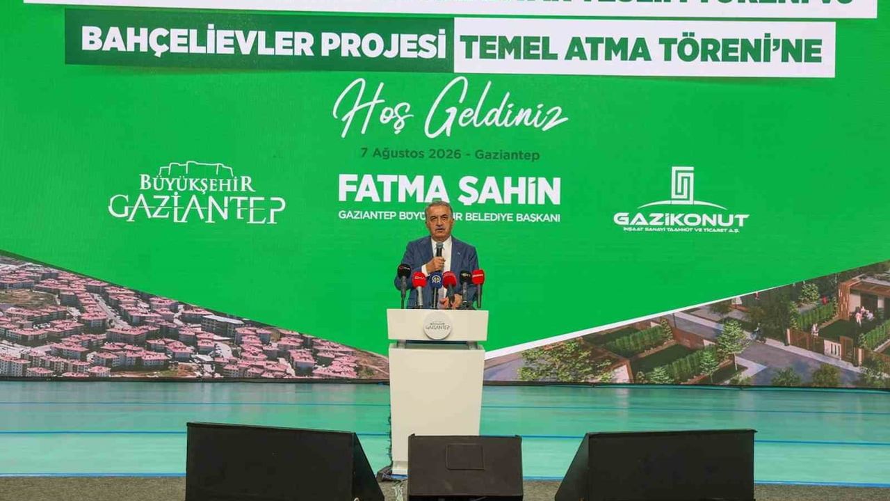 Gaziantep’te konut seferberliği yeni bir döneme girdi