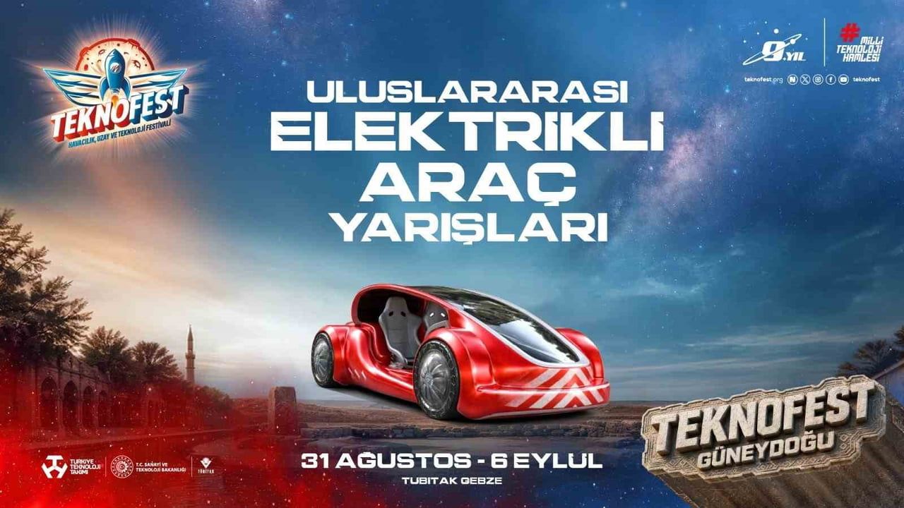 Geleceğin motorları: gençler elektrikli ve hidrojenli araçlarla TEKNOFEST pistinde