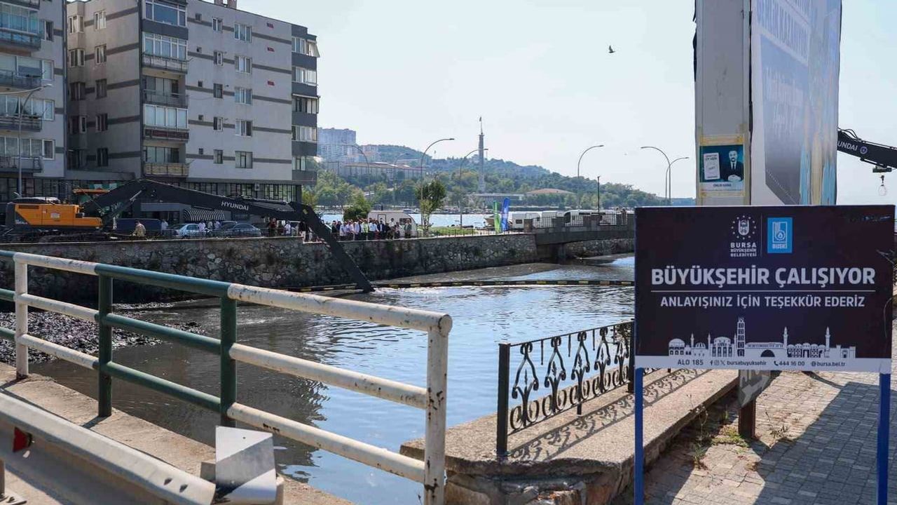 Gemlik'te dereler temizleniyor: Karsak'ın kirletici kaynakları kurutulacak