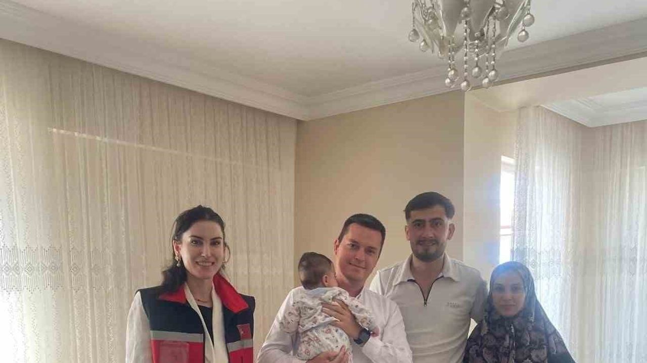 Genç çiftin yeni yuvası Aile ve Gençlik Fonu desteğiyle güçlendi