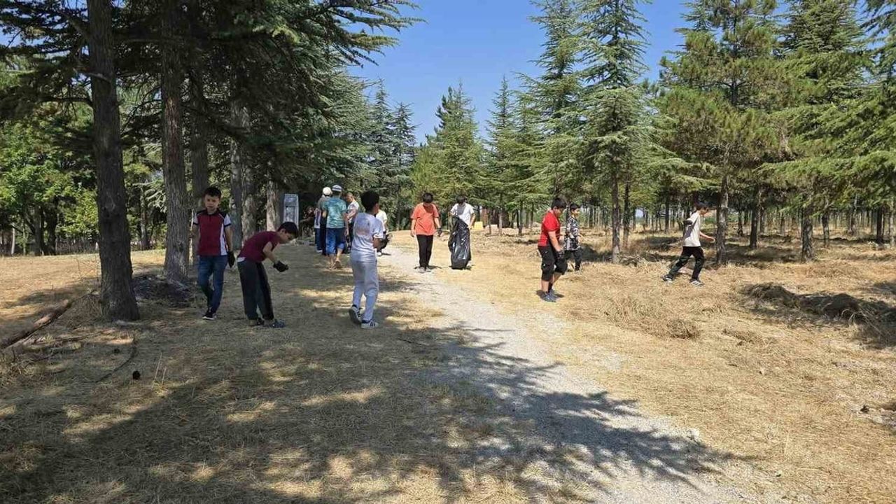 Gençler poşet poşet sokakları temizledi; Söğüt örnek oldu