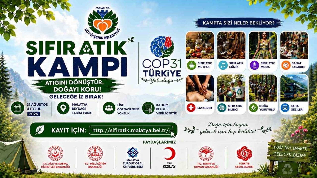 Gençlerin sıfır atık kampıyla COP31'e uzanan yolculuğu