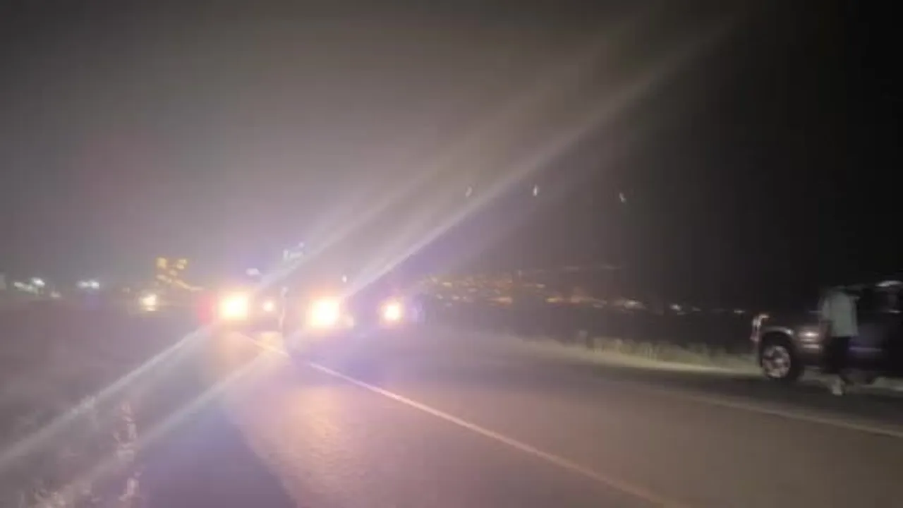 Gercüş'te kontrolü kaybeden pikap tarlaya uçtu: 2 yaralı