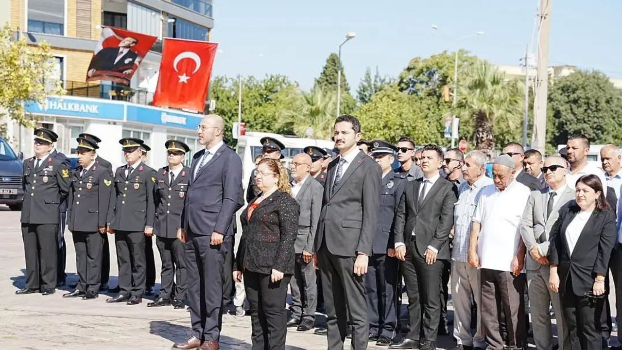 germencik'te 30 ağustos zafer bayramı törenle anıldı