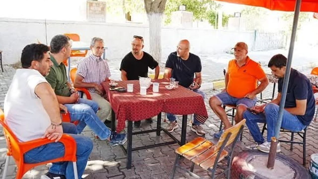 Germencik'te mahalle yaşamına dokunan kapalı pazar yeri açıldı