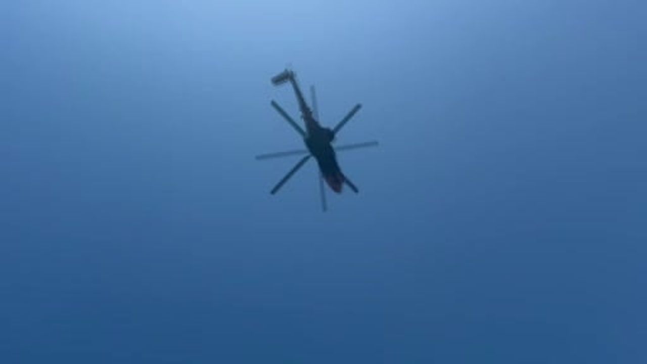 Girne açıklarında batan katamar için hava ve deniz müdahalesi devam ediyor