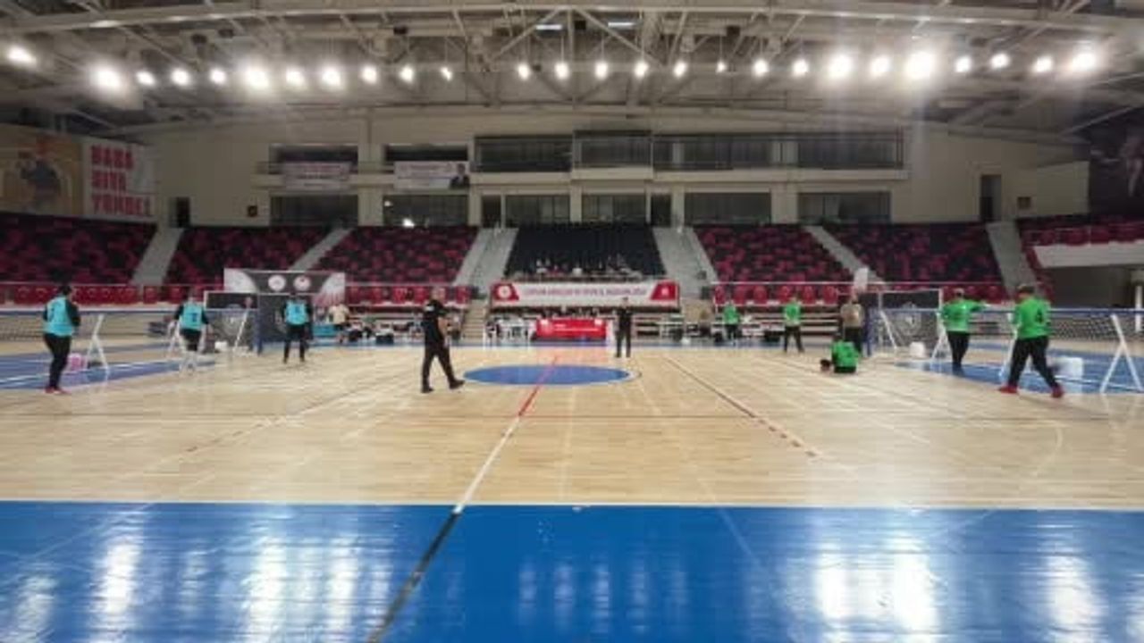 Goalball 1. lig Çorum’da başladı