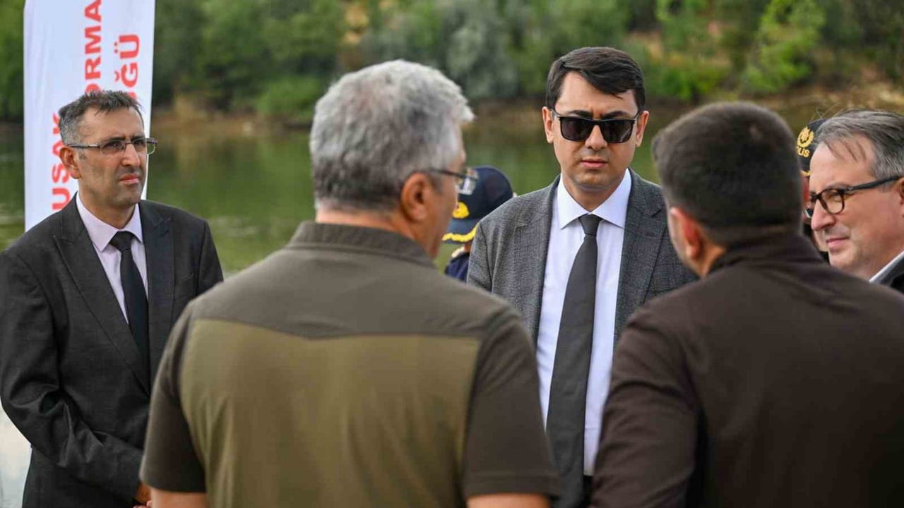 Göğem Göleti'nde sürdürülebilirlik için 433 bin pullu sazan salımı