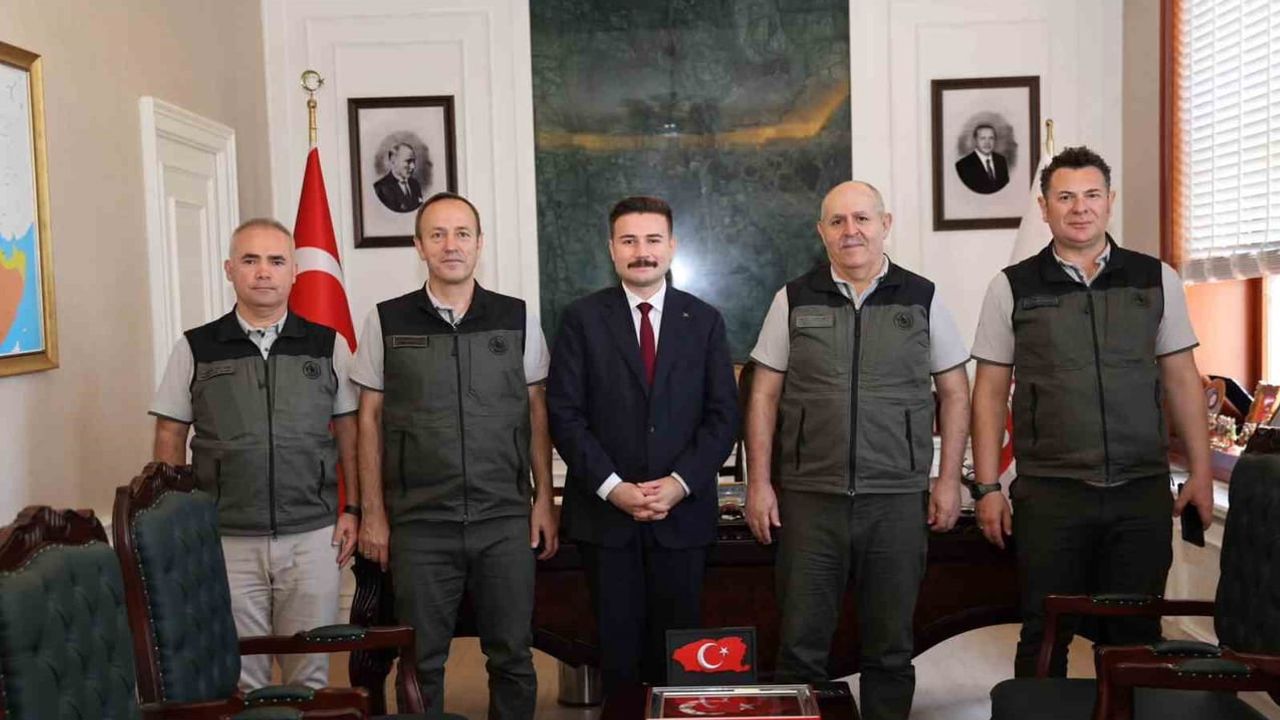 Gökçeada'da orman yangınlarıyla mücadelede koordinasyon vurgusu