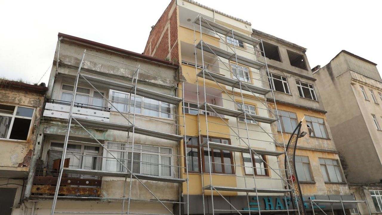 Gölköy'ün kent dokusu yenileniyor: 70 binada cephe yenileme çalışması