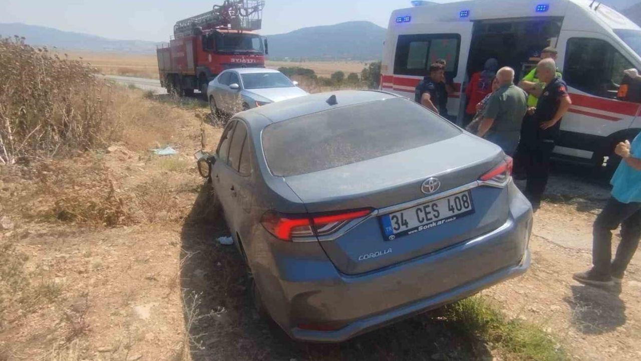 Gölpazarı'nda direksiyon hakimiyetini kaybeden sürücünün aracı yoldan çıktı: 1 yaralı