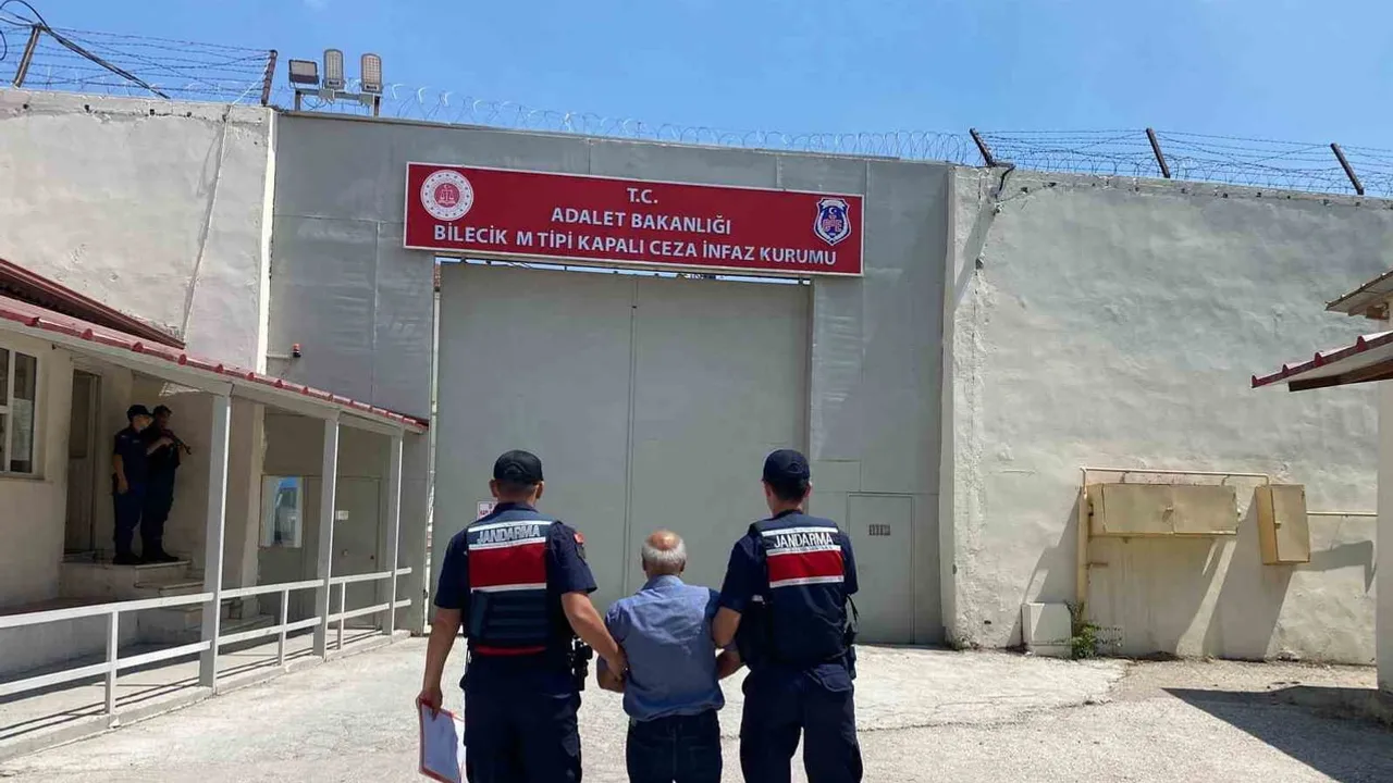 Gölpazarı'nda kesinleşmiş hapis cezasıyla aranan kişi cezaevine gönderildi
