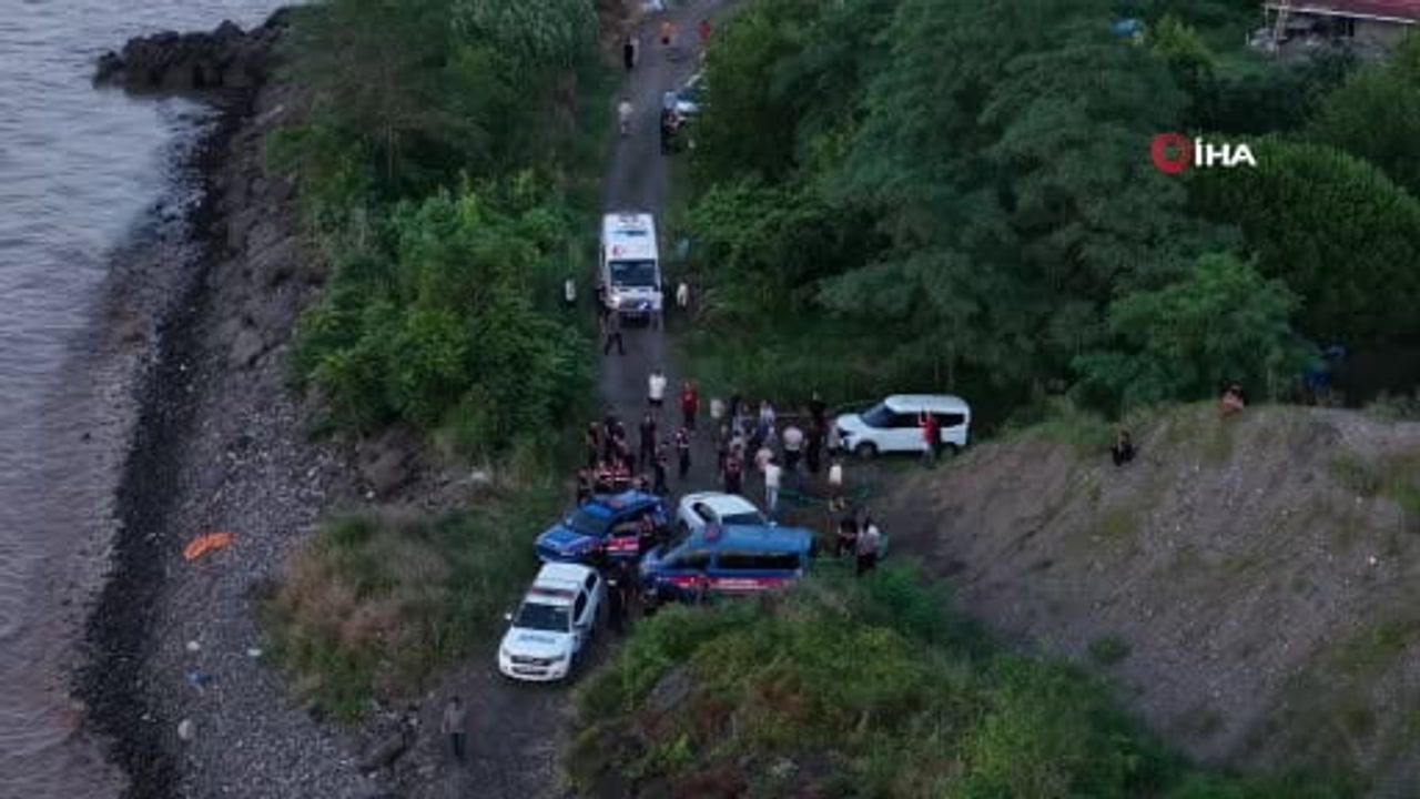 Görele'de zıva deresinde taşkın: iki kız kardeşin cansız bedenine ulaşıldı, anne aranıyor