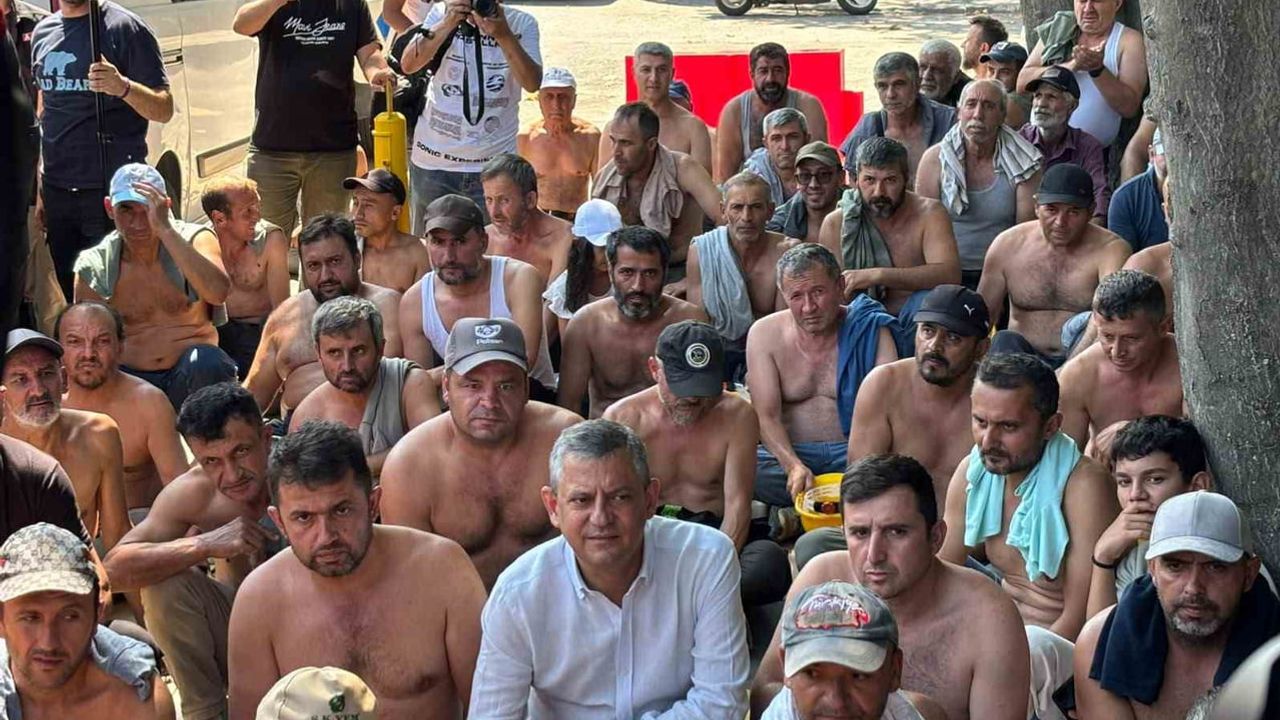Gözler başka tarafa çevrilince sözler tutulmuyor diyen Özgür Özel işçilere destek çağrısı yaptı