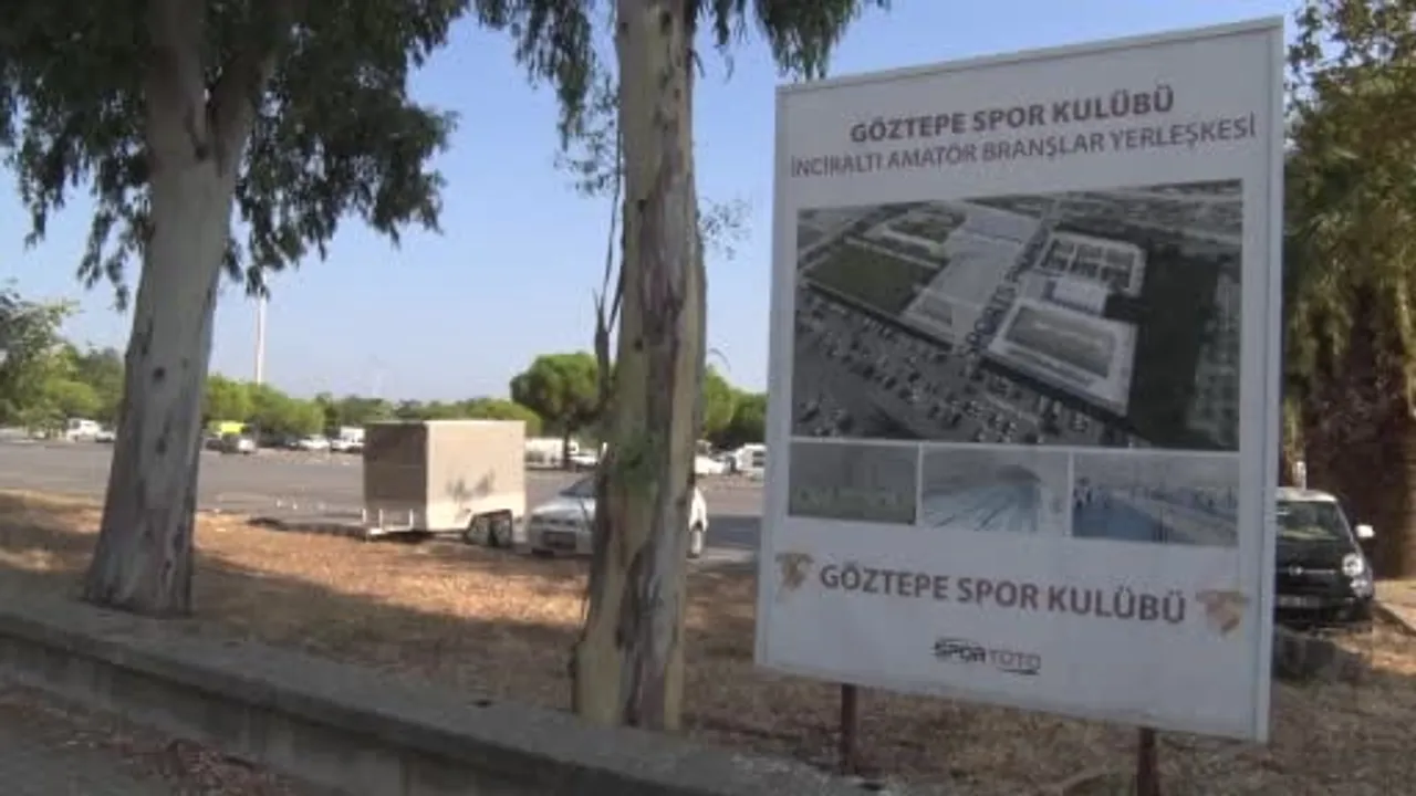 Göztepe İnciraltı'nda sporcu ekosistemi için temel atma vaktine hazırlanıyor
