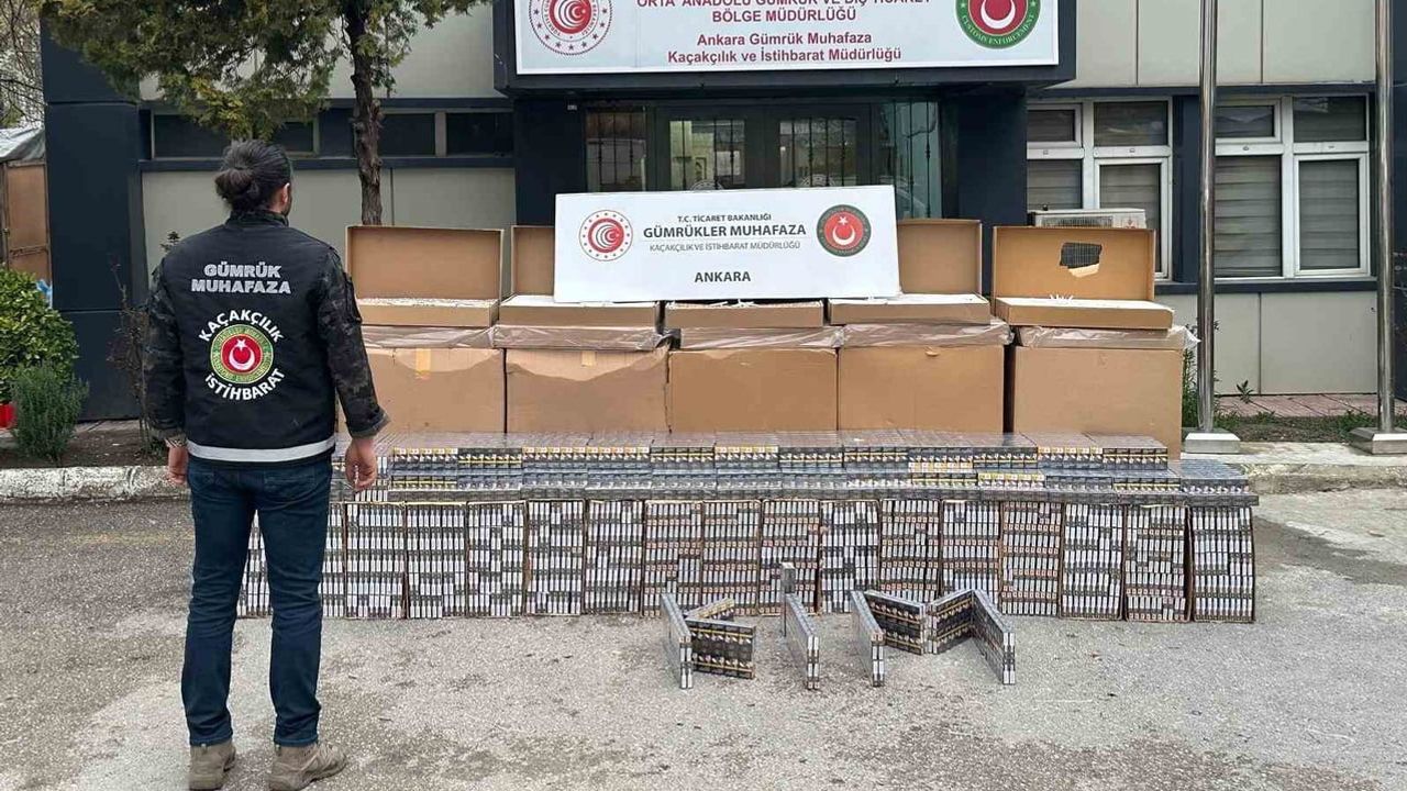 Gümrüklerdeki 7 aylık operasyonlarda 71,9 milyar liralık kaçak eşya ele geçirildi