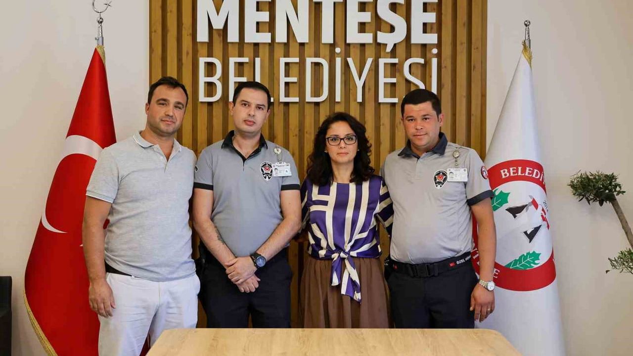 Güvenlik görevlilerinin dikkati sayesinde zanlı kısa sürede yakalandı