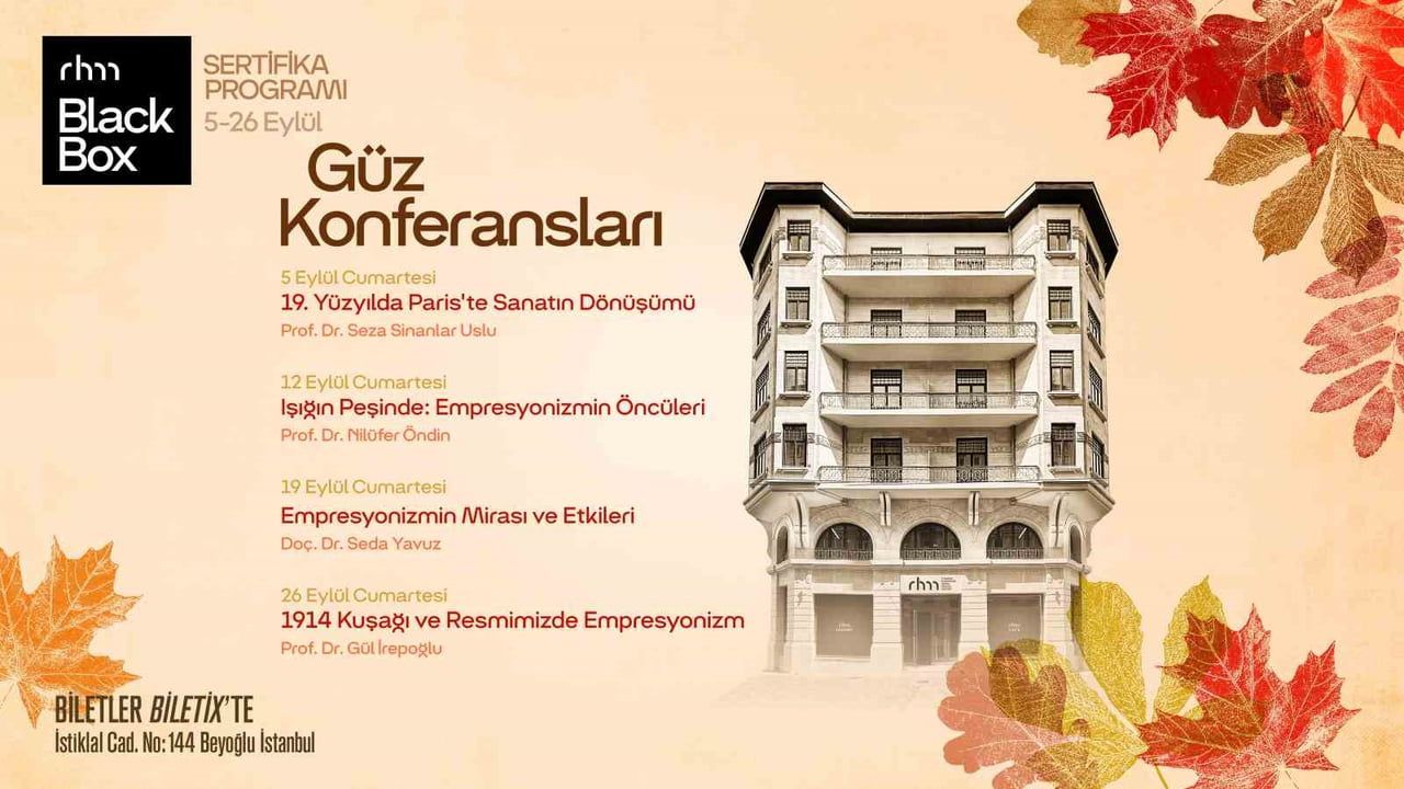güzde sanatın ışığı: müzede empresyonizm odaklı dört haftalık konferans dizisi