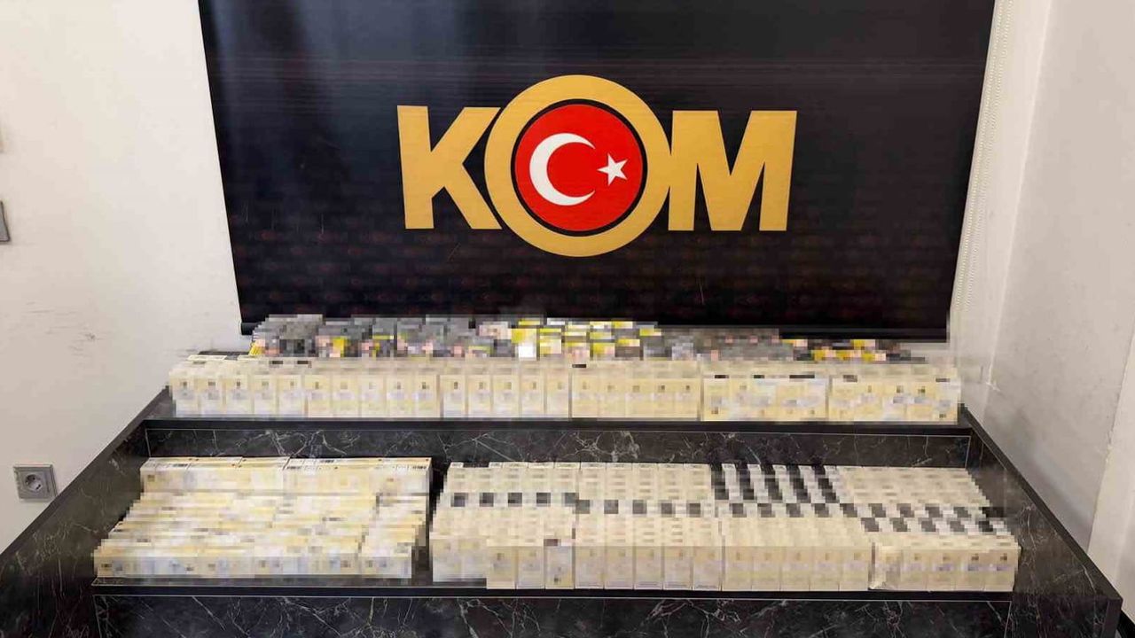 Habur sınır kapısında geniş çaplı operasyon: kaçak malzemeler 2,5 milyon lira değerinde