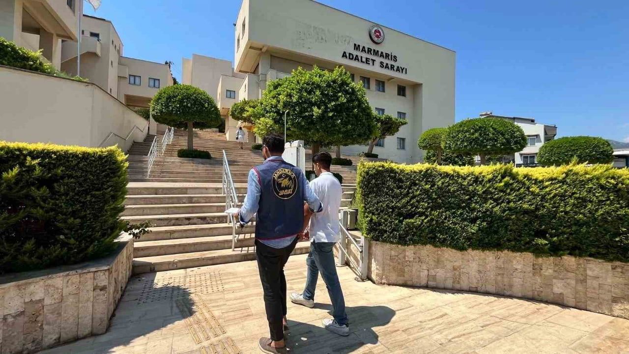 Haftalık devriyelerde Muğla'da aranan 77 kişi adliye yolunda
