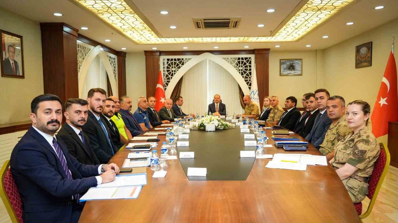 Hakkâri'de temmuz güvenlik değerlendirmesi: suç oranlarında düşüş