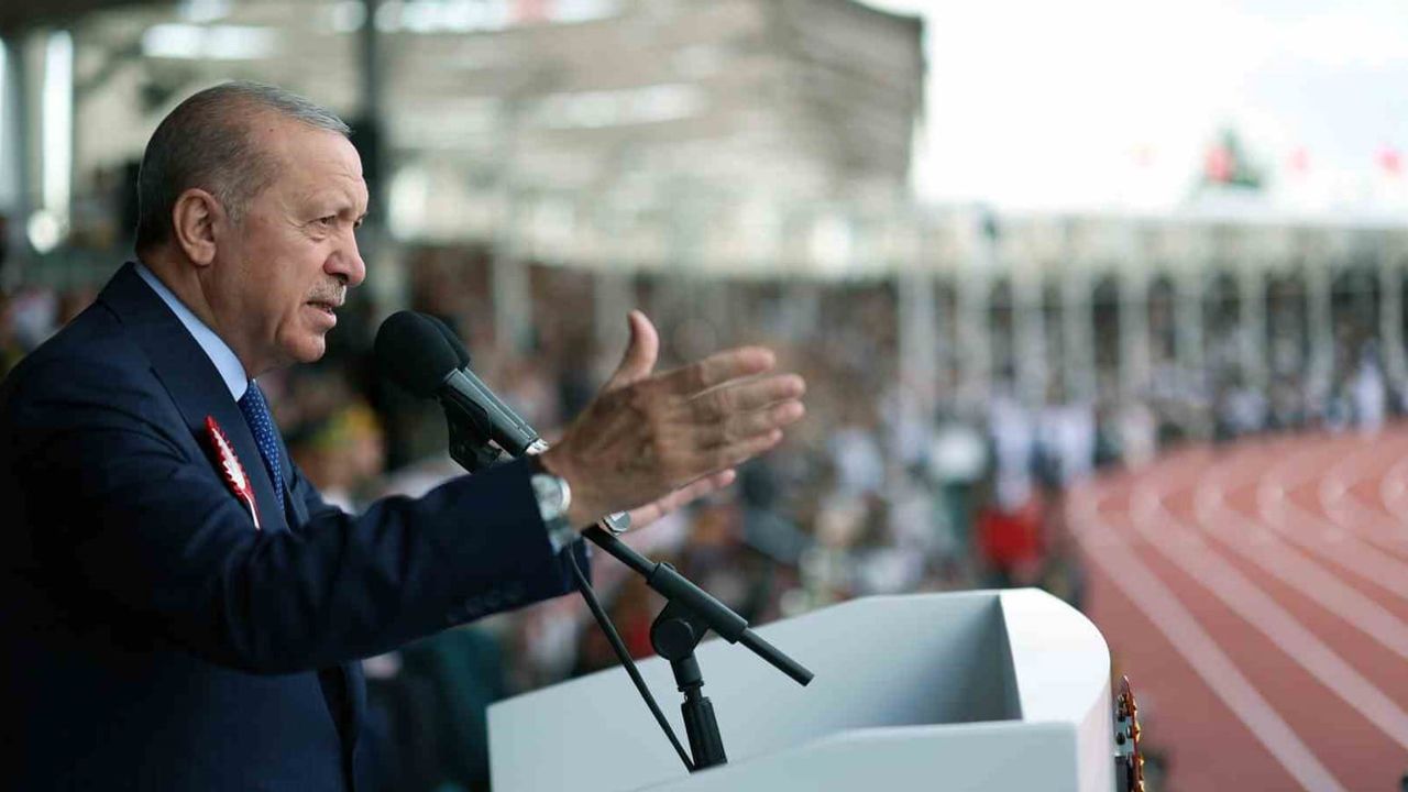 harp okullarında yeni nesil: ordunun gücüne vurgu yapan tören