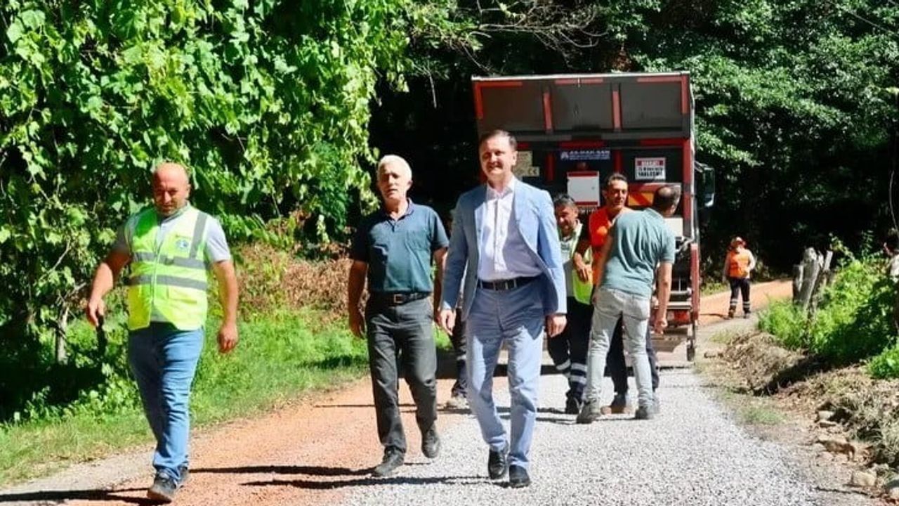 Hasandere'de asfalt atağı saha ziyaretiyle değerlendirildi