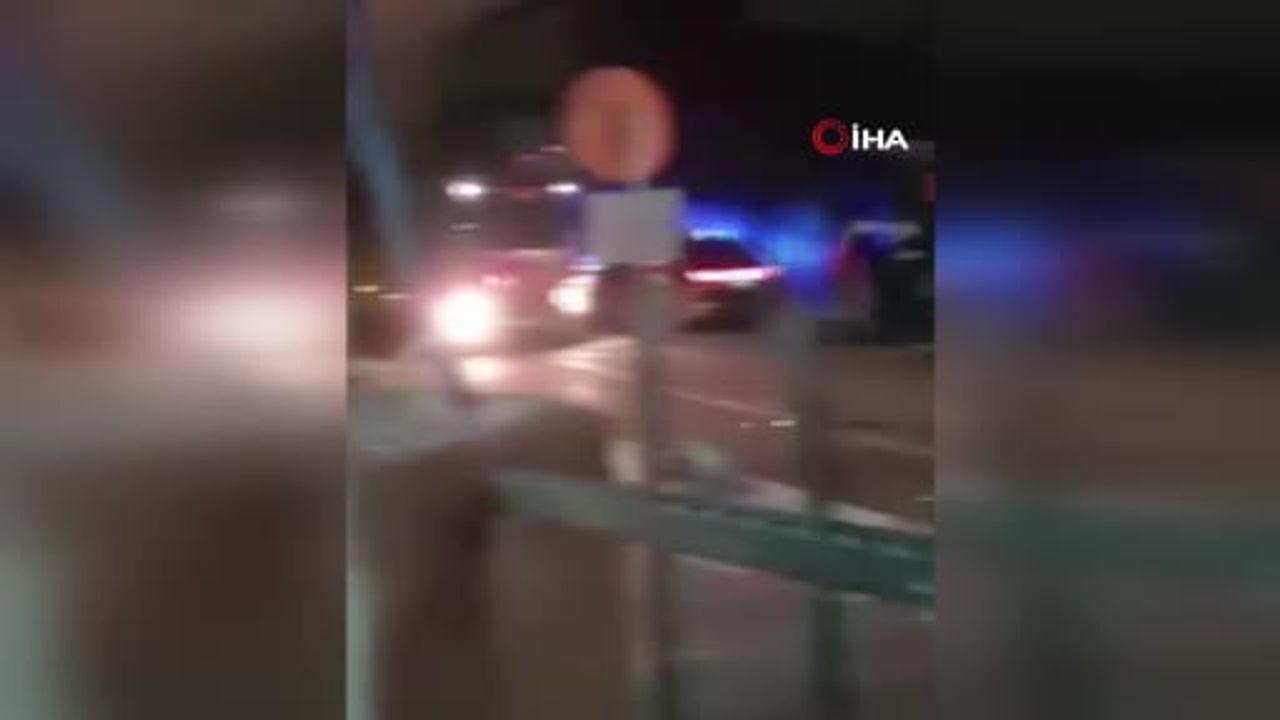 hastane bahçesinde konteynırın üzerindeki saldırı: polis memuru yaralandı