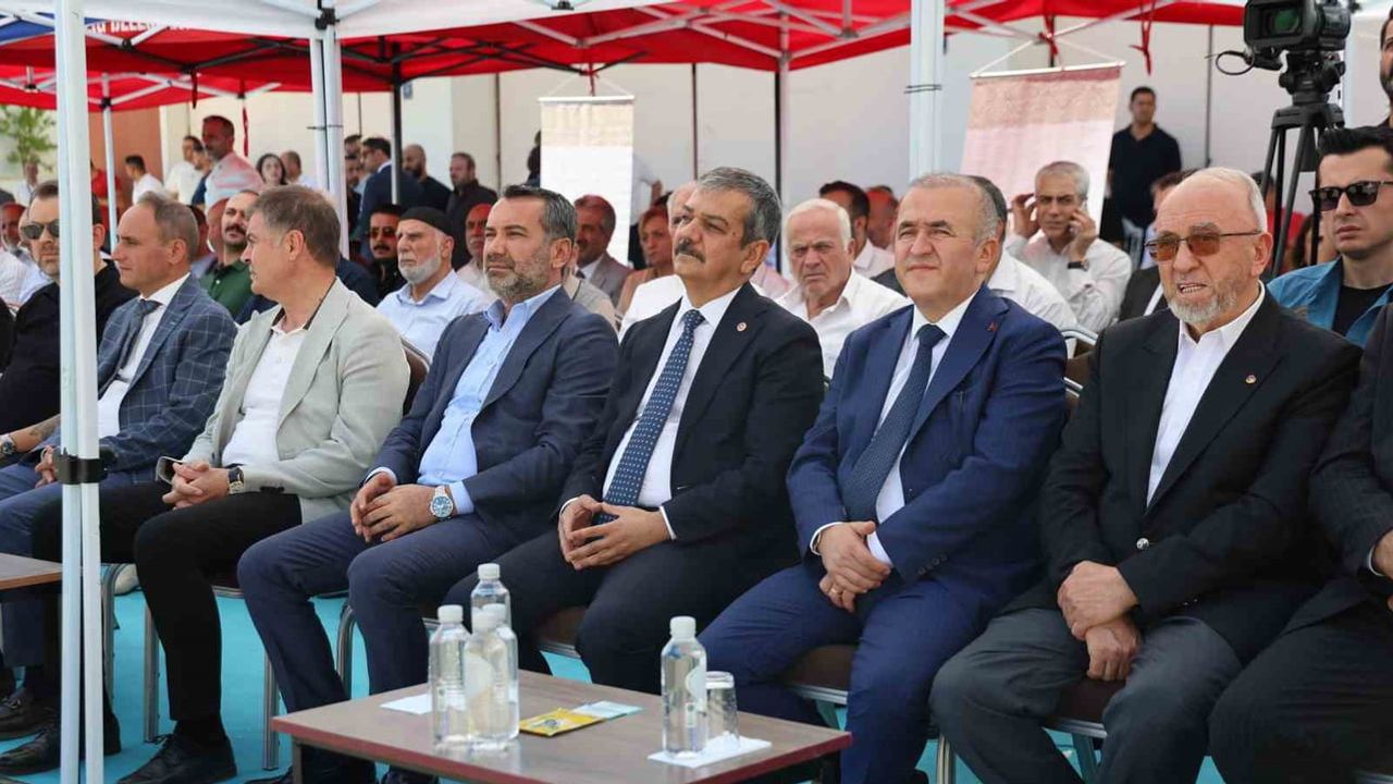 Hastane yerleşkesine Dumandağ Vakfı tarafından cami ve kurs temeli atıldı