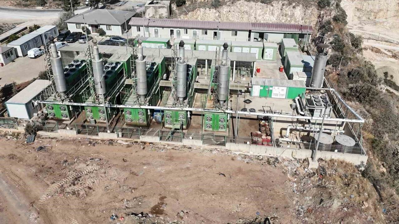 Hatay atıkları enerjiye dönüştürüyor: tesis verimliliği artıyor